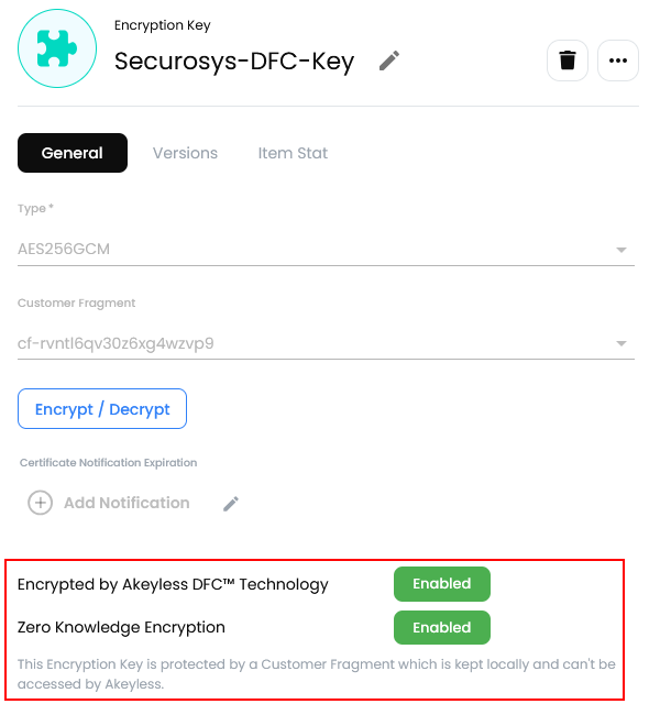 DFC and Zero Knowledge enabled