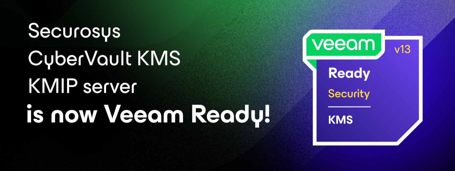 Securosys KMIP Server is Veeam Ready